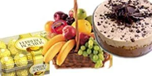 Chocolates- Fruit Basket - 2 Lbs Hotel Cake