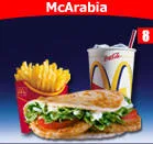 McDonalds McArabia -For 1 Person