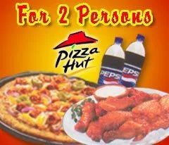 Pizza Hut Deal for 2 Persons