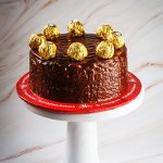 Send Ferrero Rocher Cake 2 lb from Kababjees Bakers to Karachi