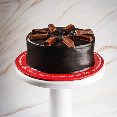 Send Kit Kat Cake 2 lb from Kababjees Bakers to Karachi