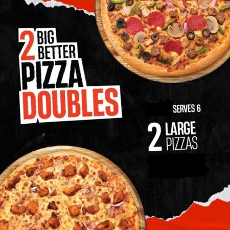 2 Large Pizza Deal by Pizza Max